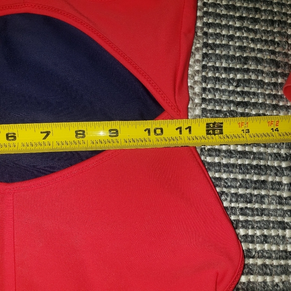 TYR TYReco Solid Maxfit Swimsuit with Cap Red - Picture 9 of 11